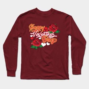 Happy Valentines Day Long Sleeve T-Shirt